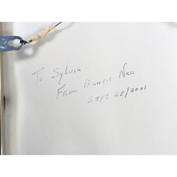 Vintage cross stitch wall art peacock in apple tree framed and behind glass, - Picture 8 of 10